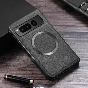 Google Pixel Fold One Hybrid Magnetic Leather Magsafe Case