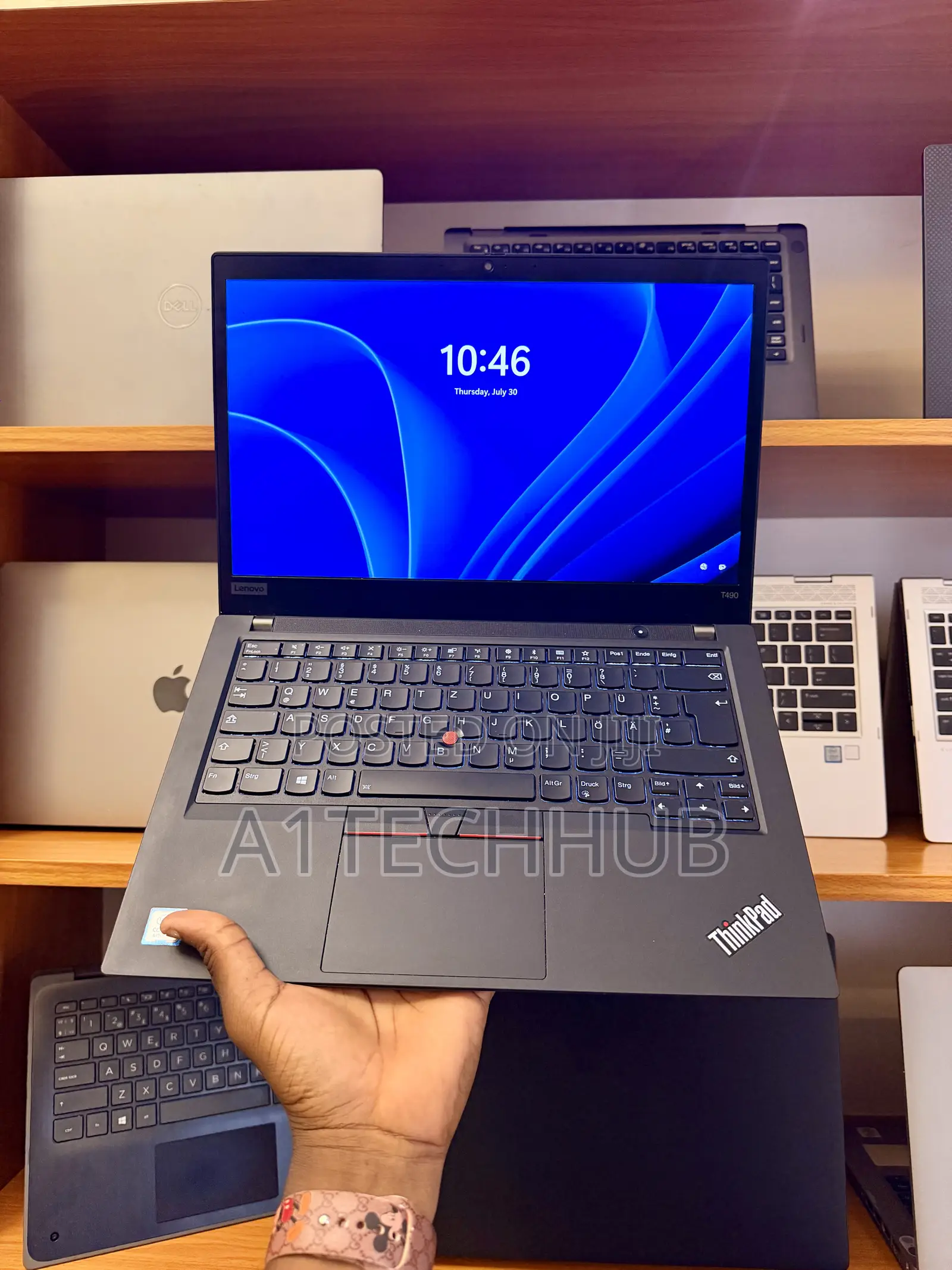 Laptop Lenovo ThinkPad T490s 16GB Intel Core i7 SSD 256GB