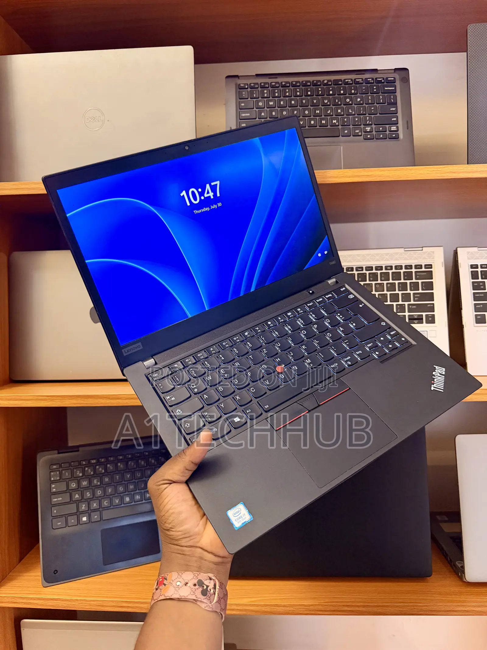 Laptop Lenovo ThinkPad T490s 16GB Intel Core i7 SSD 256GB