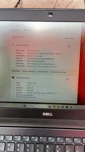 Laptop Dell Latitude 12 E7270 8GB Intel Core i7 SSD 256GB