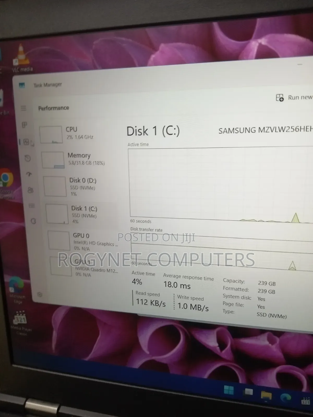 Laptop Lenovo ThinkPad P51 32GB Intel Core i7 SSD 512GB
