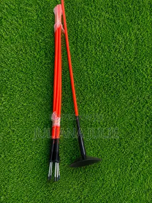 Original Agility Pole Available for Both Grass and Soil Park