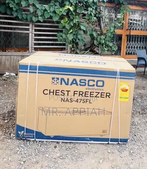 Sleek Design Nasco Double Door Chest Freezer(NAS-475fl)400l