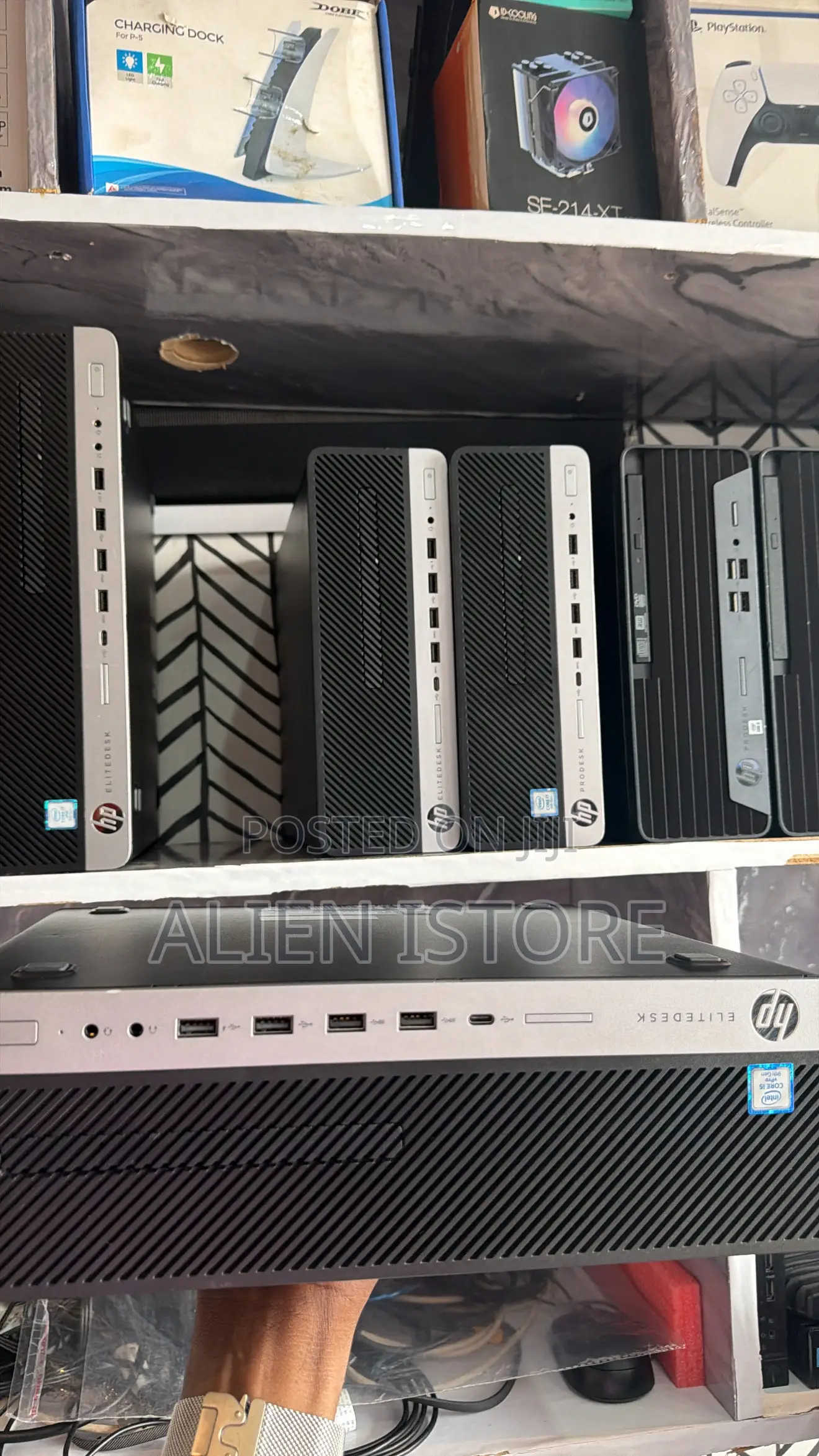 Desktop Computer HP EliteDesk 800 G4 8GB Intel Core i7 HDD+SSD 256GB
