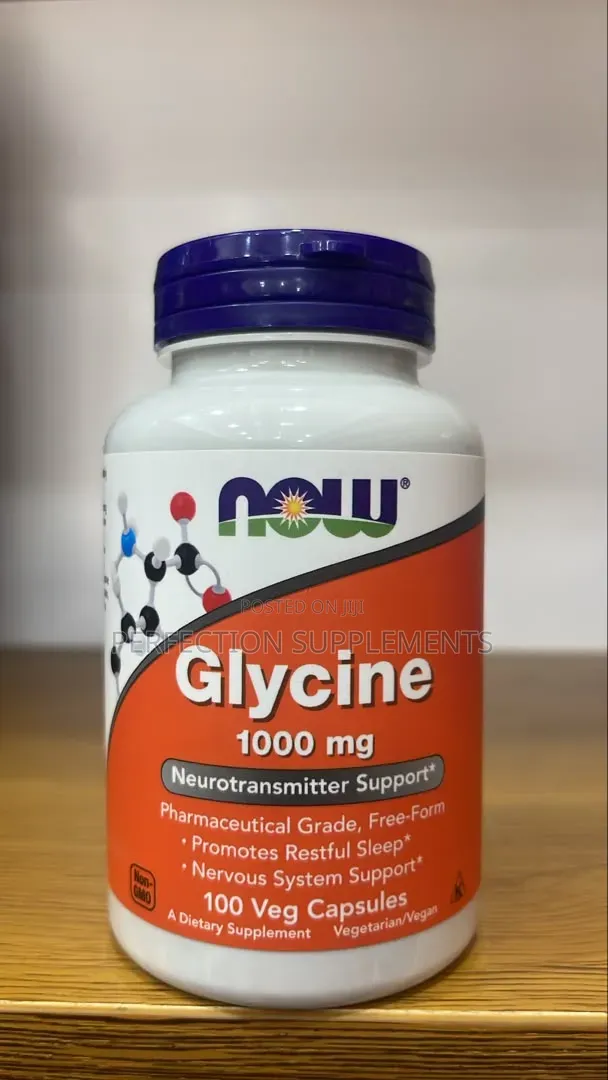 Glycine 1000 Mg Veg Capsules Nervous System Support*