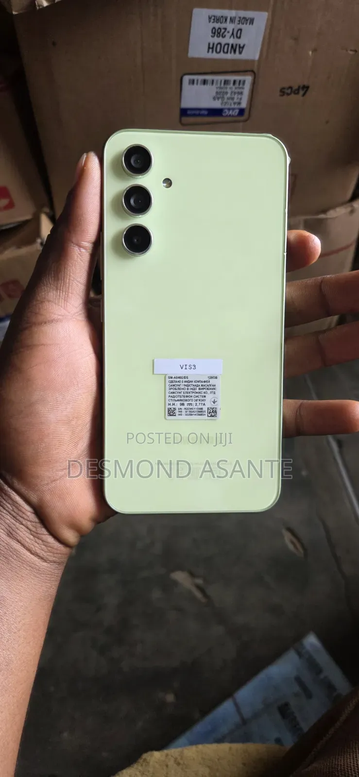 Samsung Galaxy A54 5G 128 GB Yellow