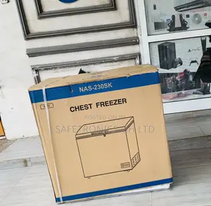 Super Neat Nasco 195l Nas-230sk Chest Freezer Silver