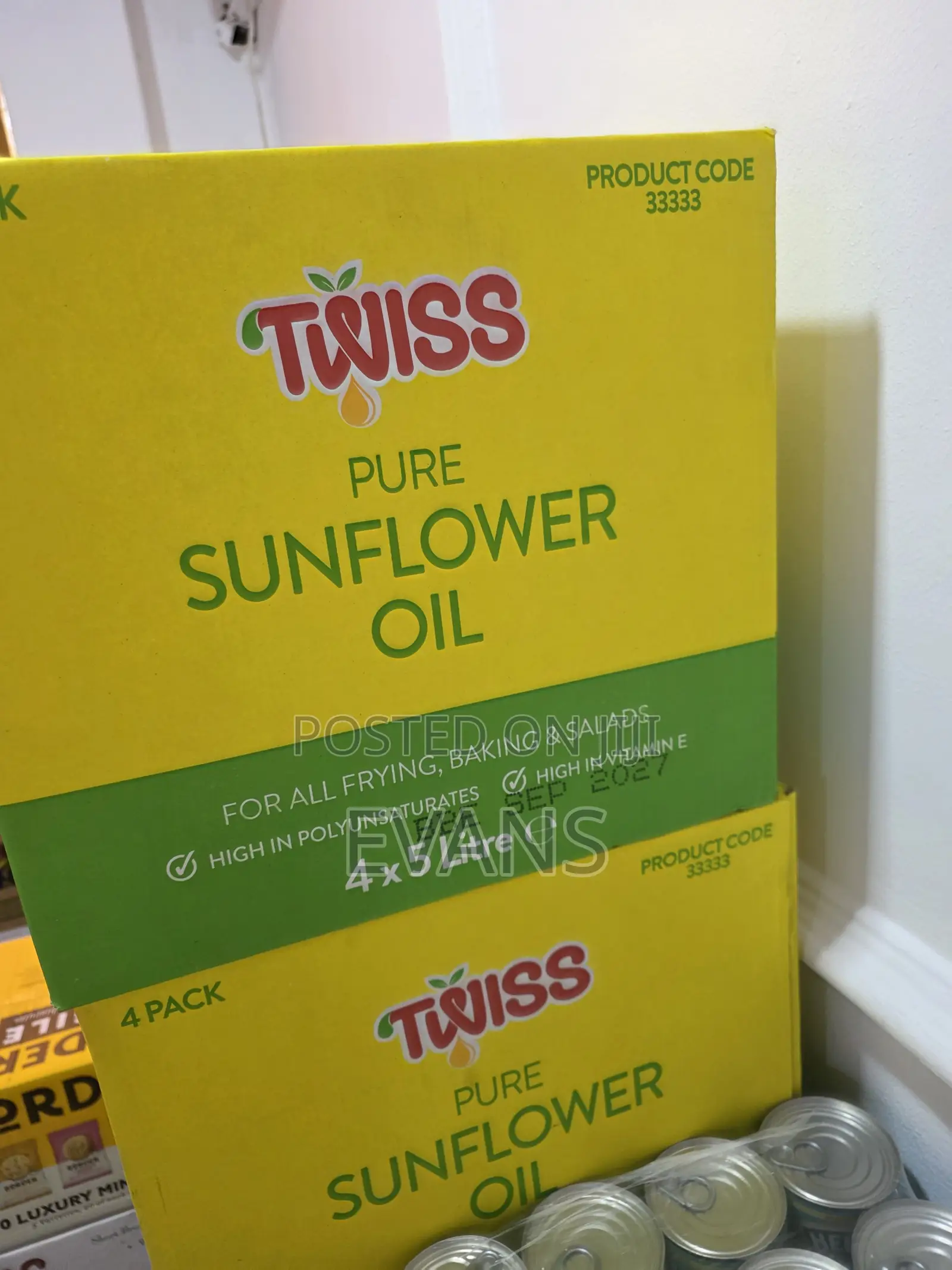 Twiss Sunflower Oil