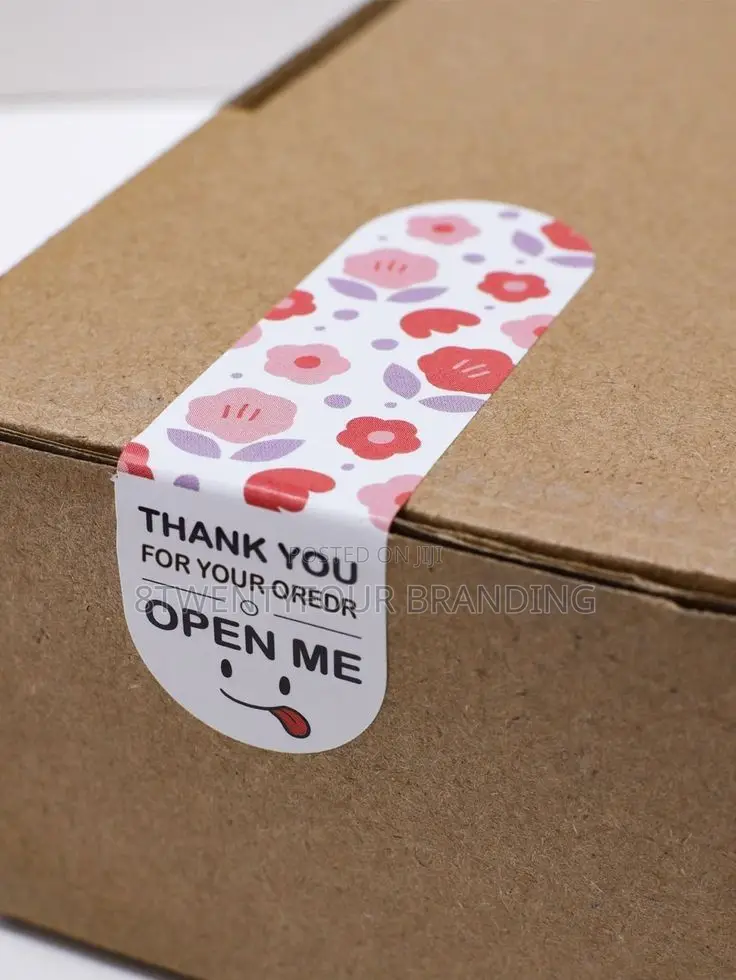 Thank You Package Labels and Stickers