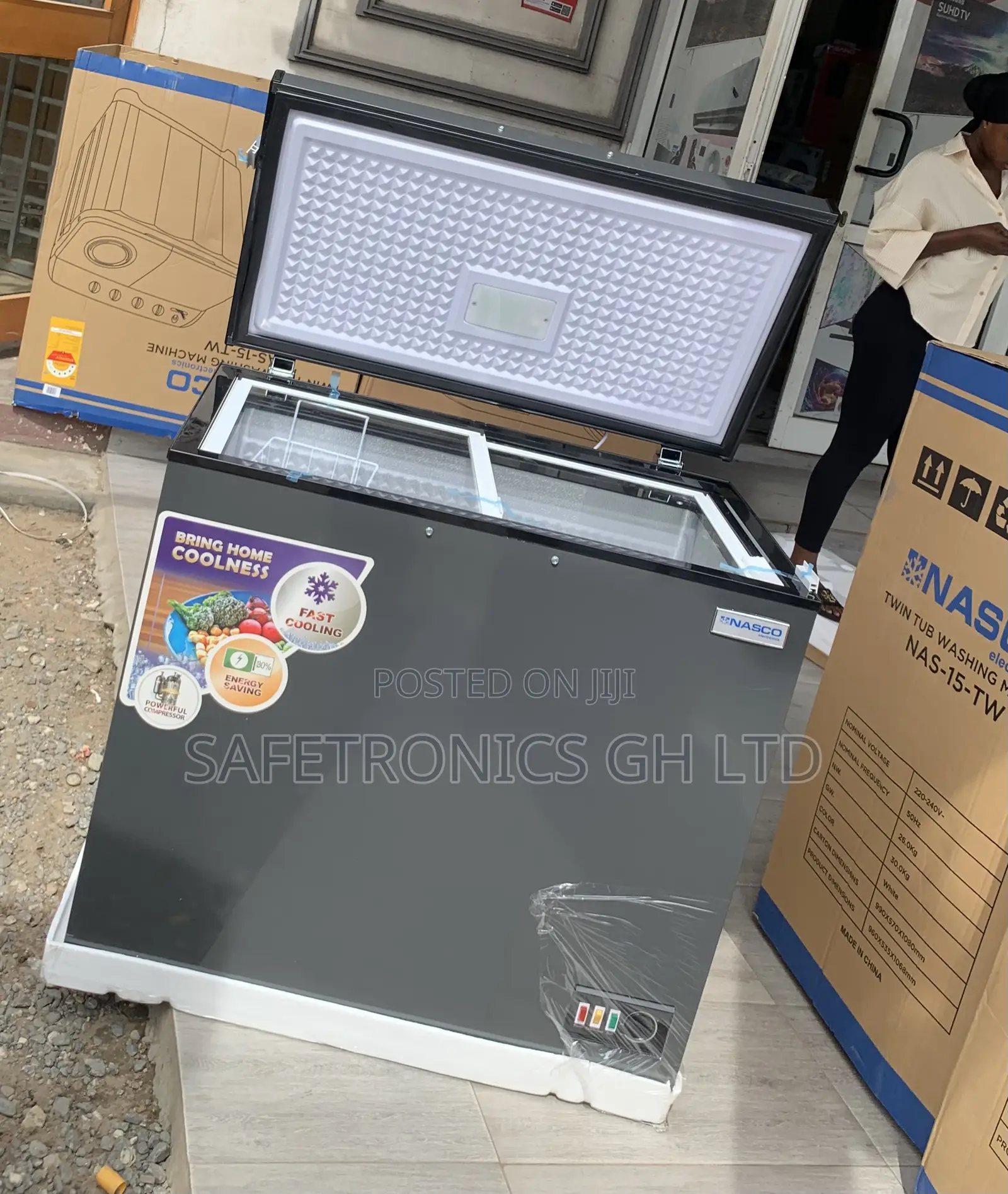Kindly Order Nasco 200ltrs Chest Frezers Nas-250fl