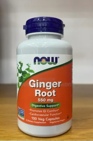 Ginger Root 550 Mg Veg Capsules Digestive Support*