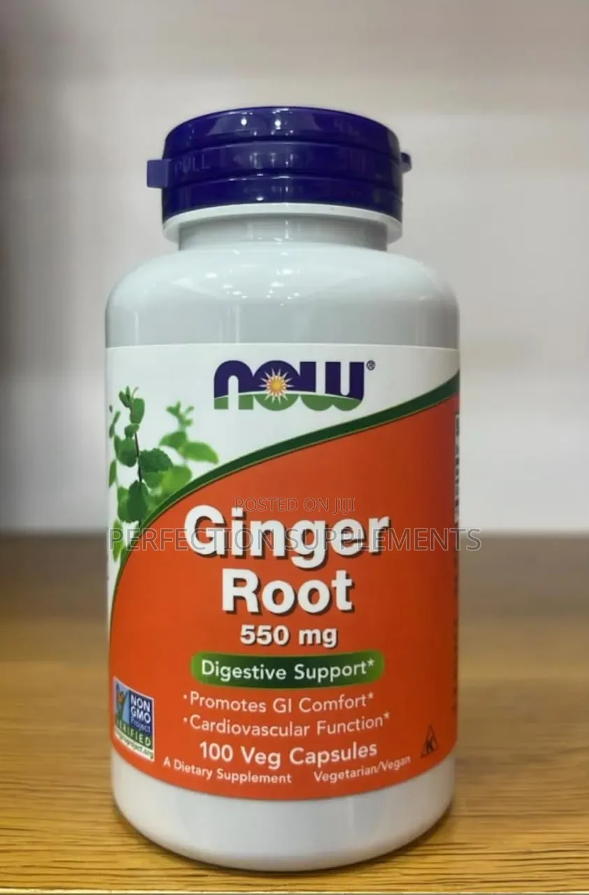 Ginger Root 550 Mg Veg Capsules Digestive Support*
