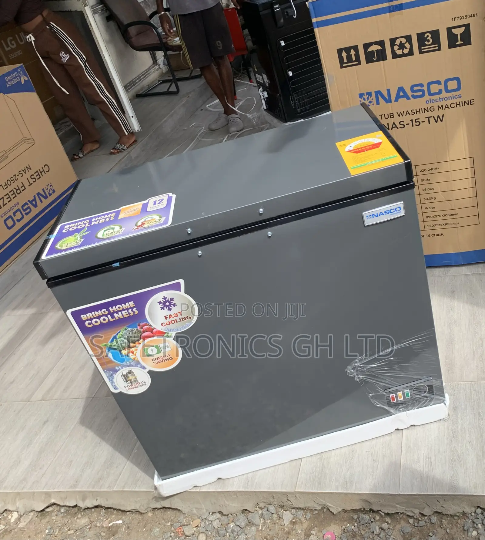 Newest Version Nasco 200ltrs Chest Frezers Nas-250fl