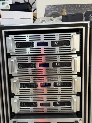 EV P-Series Professional Power Amplifier With Flight Case Rack