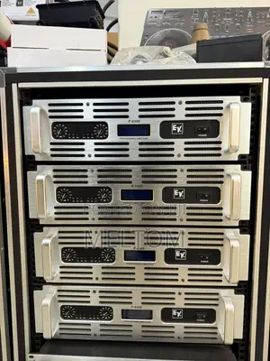 EV P-Series Professional Power Amplifier With Flight Case Rack