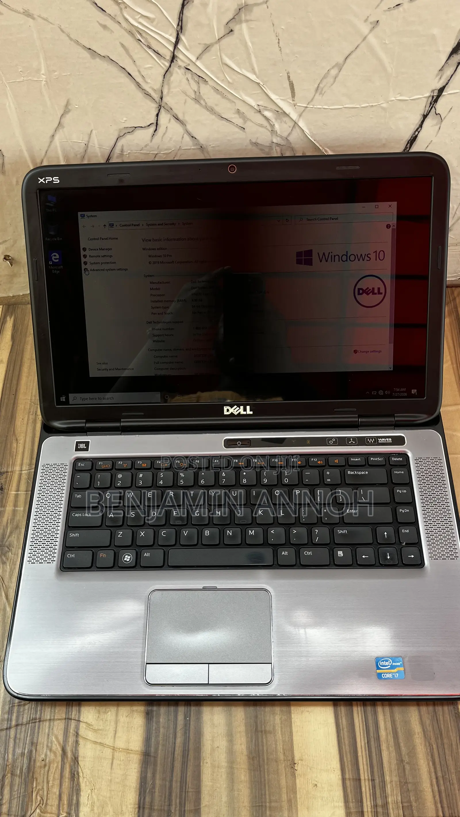 Laptop Dell XPS 15 (L502X) 8GB Intel Core i7 HDD+SSD 128GB