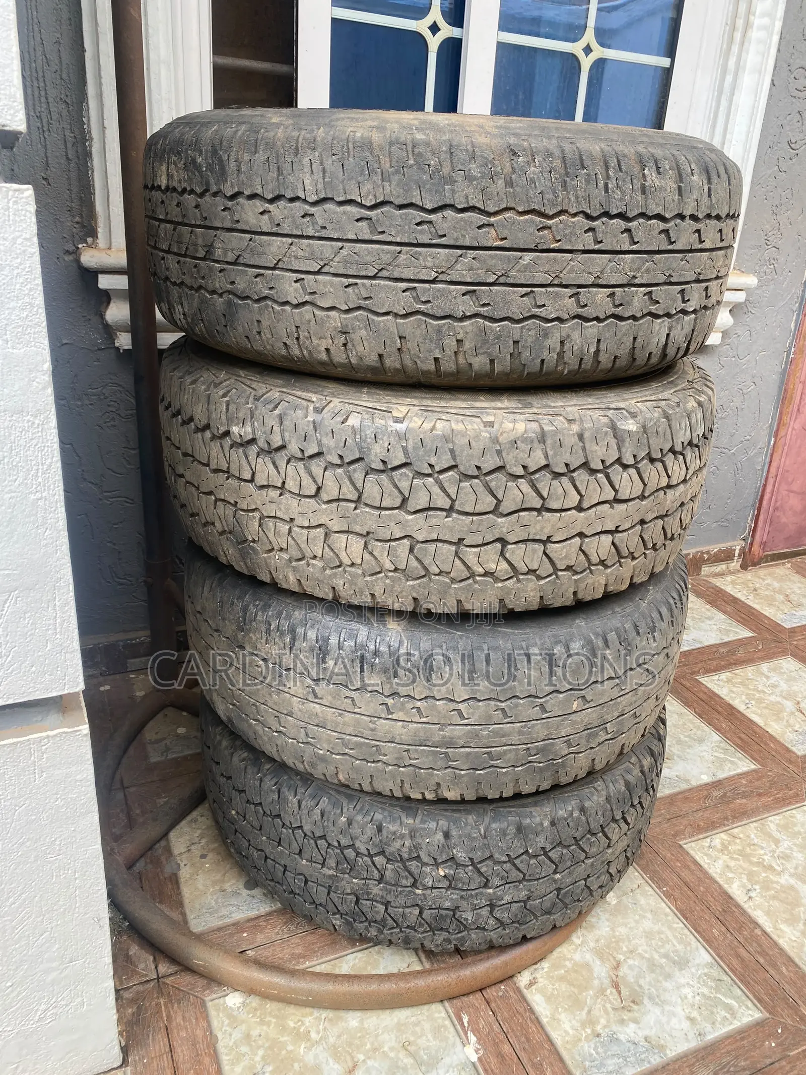For SALE: Toyota Alloy Rims + Tires (Set of 5) — Barely Used