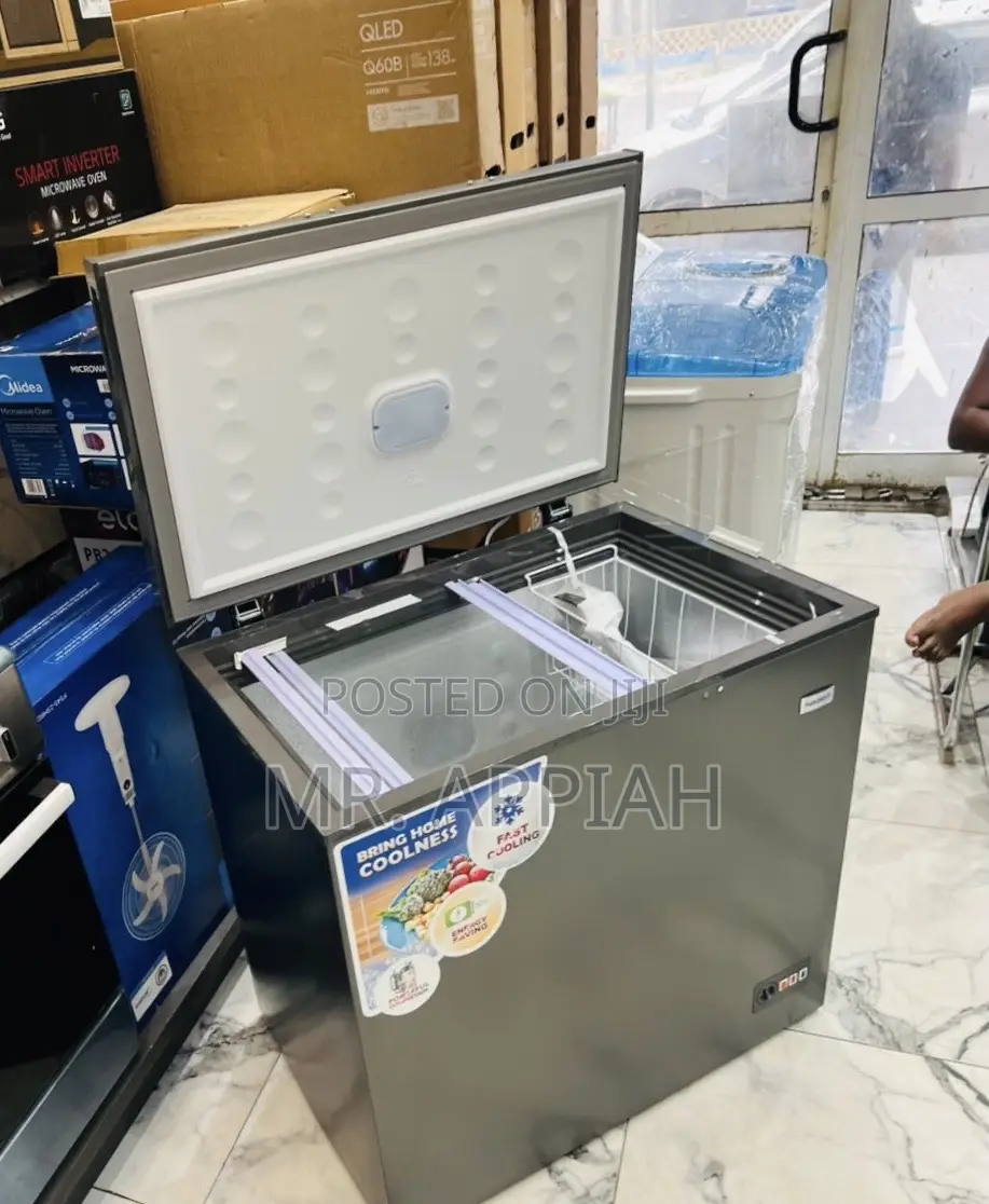 Get Sufficient Nasco 1 Door Electric Chest Freezer,Gray(251L)Nas-300