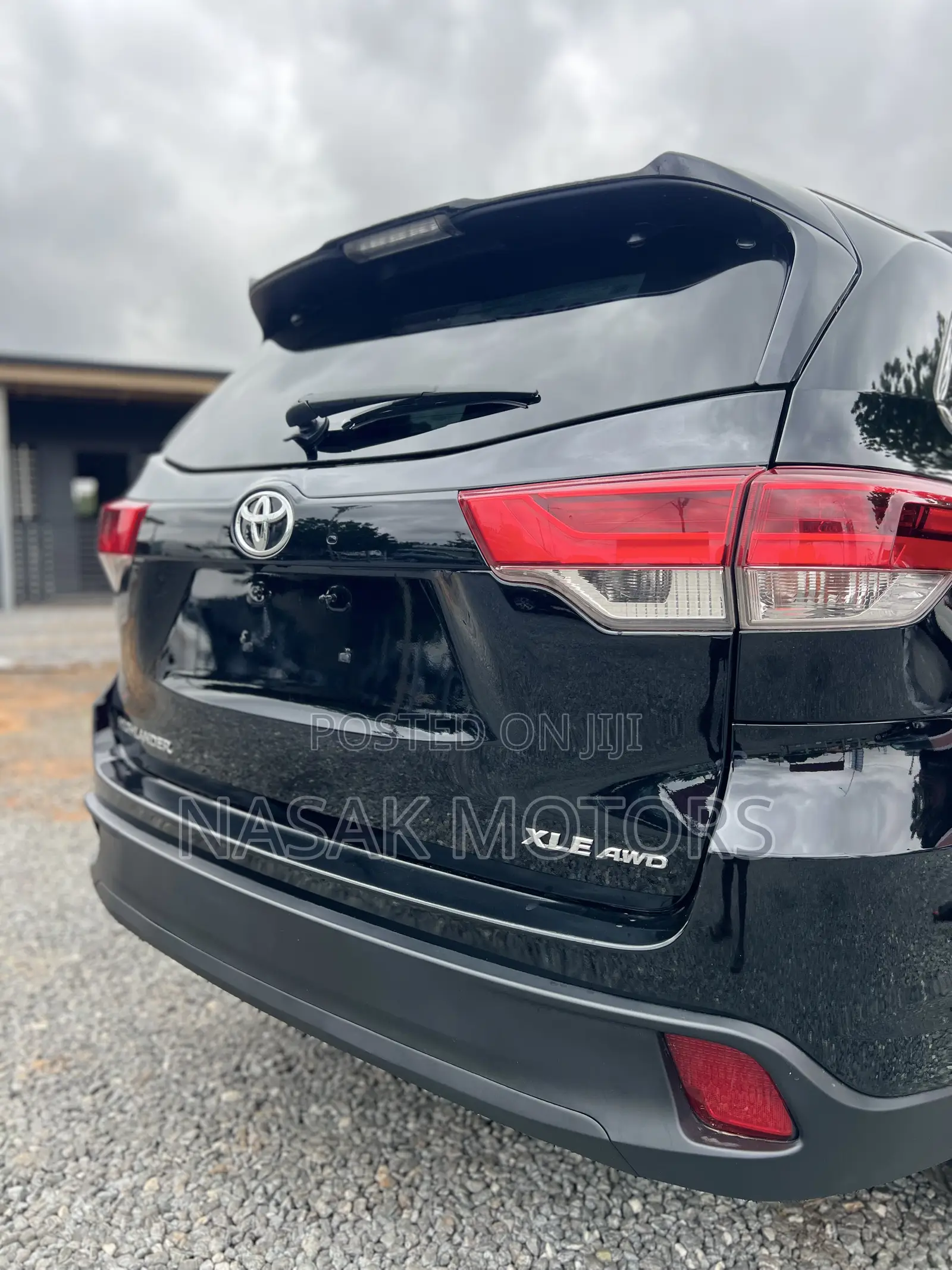 Toyota Highlander XLE 2019 Black