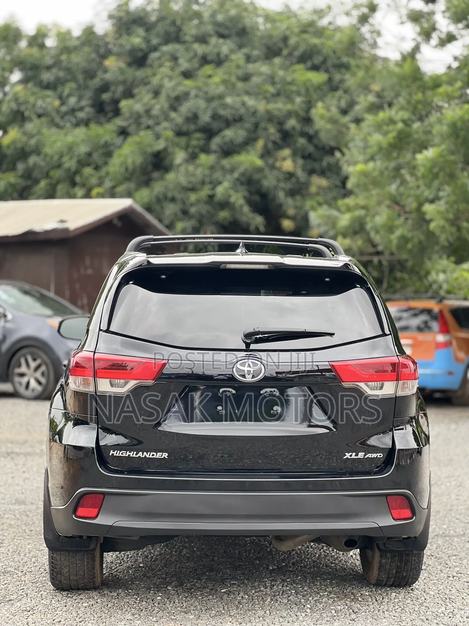 Toyota Highlander XLE 2019 Black