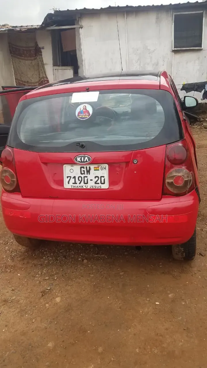 Kia Morning 2012 Red