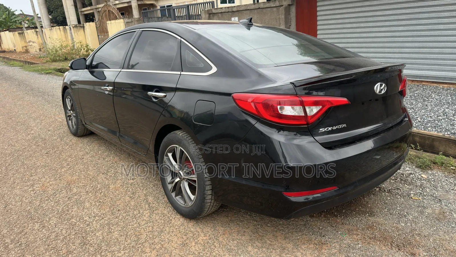 Hyundai Sonata Limited 2.0T Seban (2.0L 4cyl 6A) 2017 Black