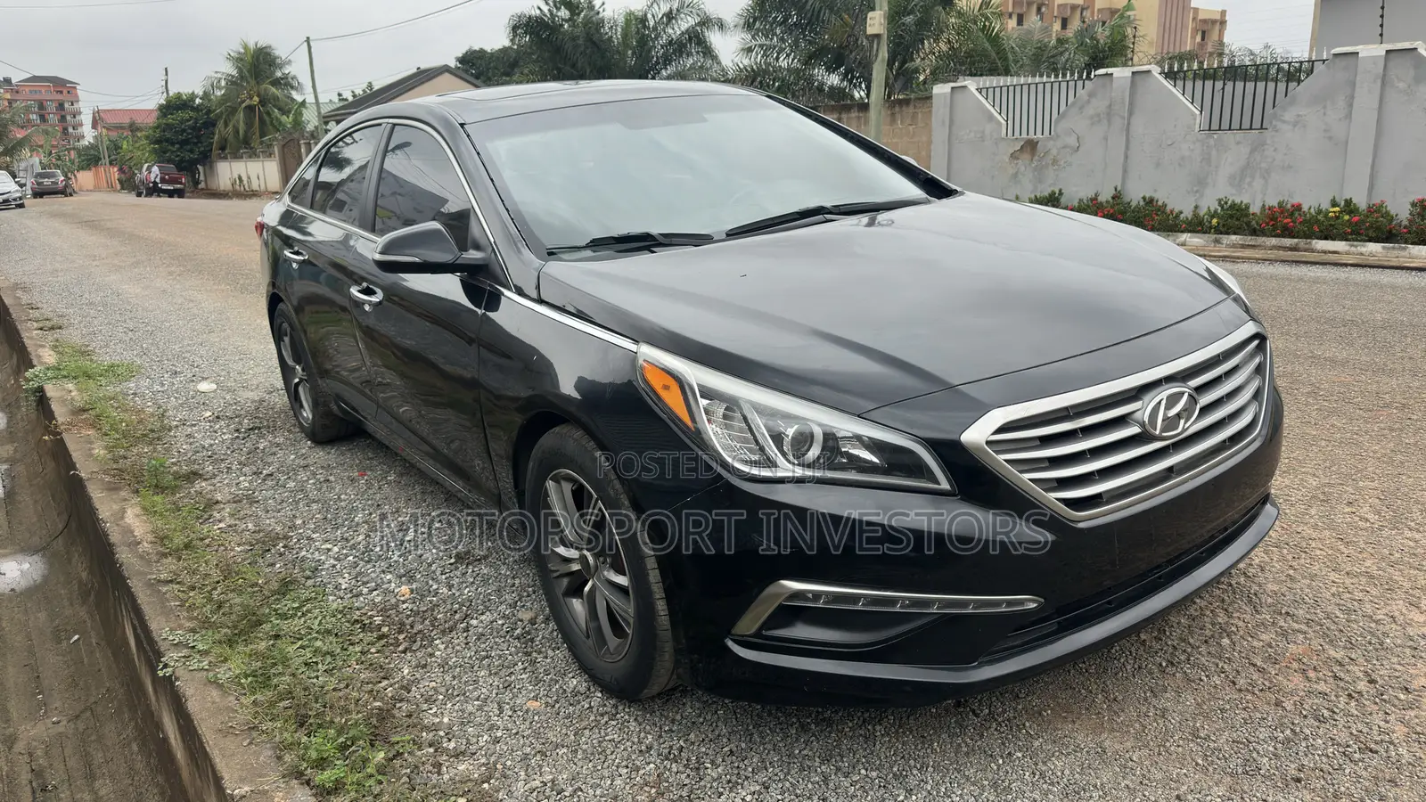 Hyundai Sonata Limited 2.0T Seban (2.0L 4cyl 6A) 2017 Black