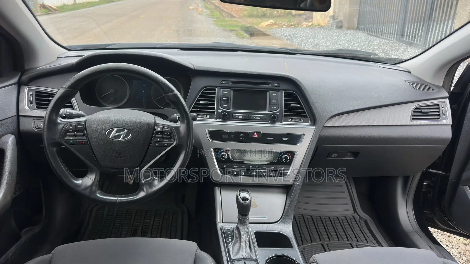 Hyundai Sonata Limited 2.0T Seban (2.0L 4cyl 6A) 2017 Black