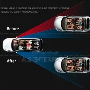 2pcs 360 Car Rearview Mirror HD Round Mirror Adjustable Blind Spot