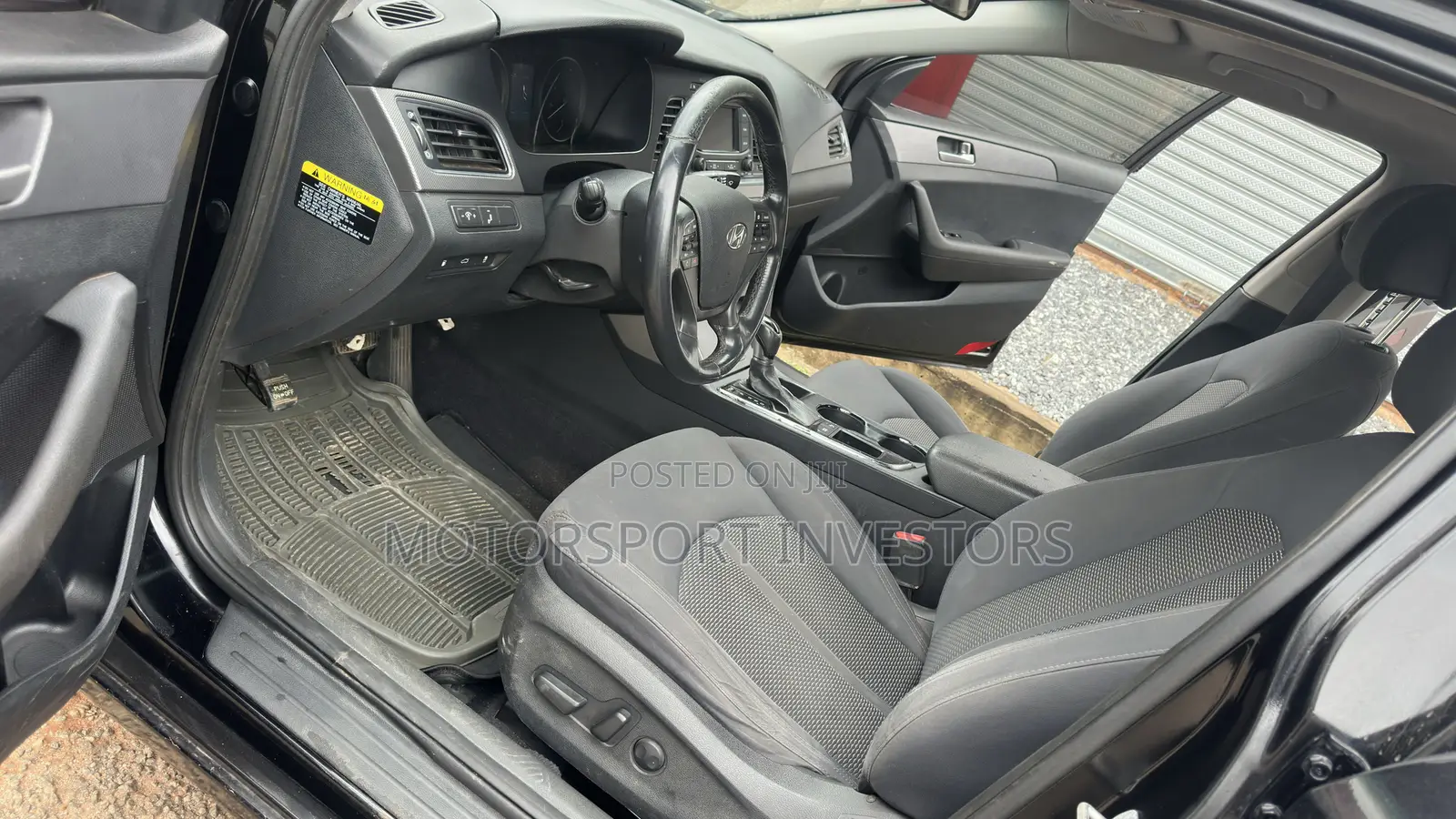 Hyundai Sonata Limited 2.0T Seban (2.0L 4cyl 6A) 2017 Black