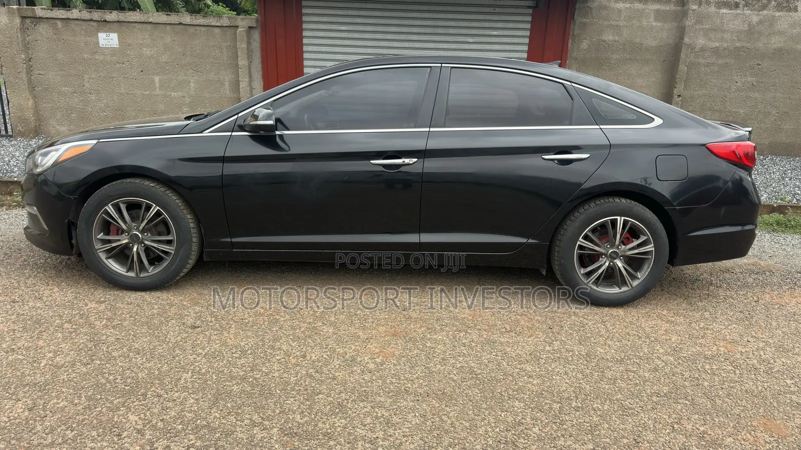 Hyundai Sonata Limited 2.0T Seban (2.0L 4cyl 6A) 2017 Black