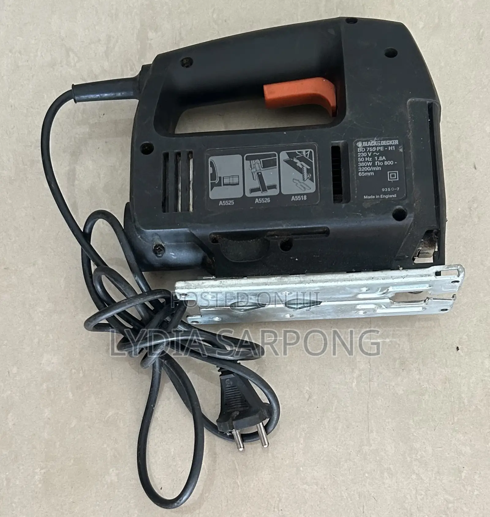 Black Decker Jigsaw 380W