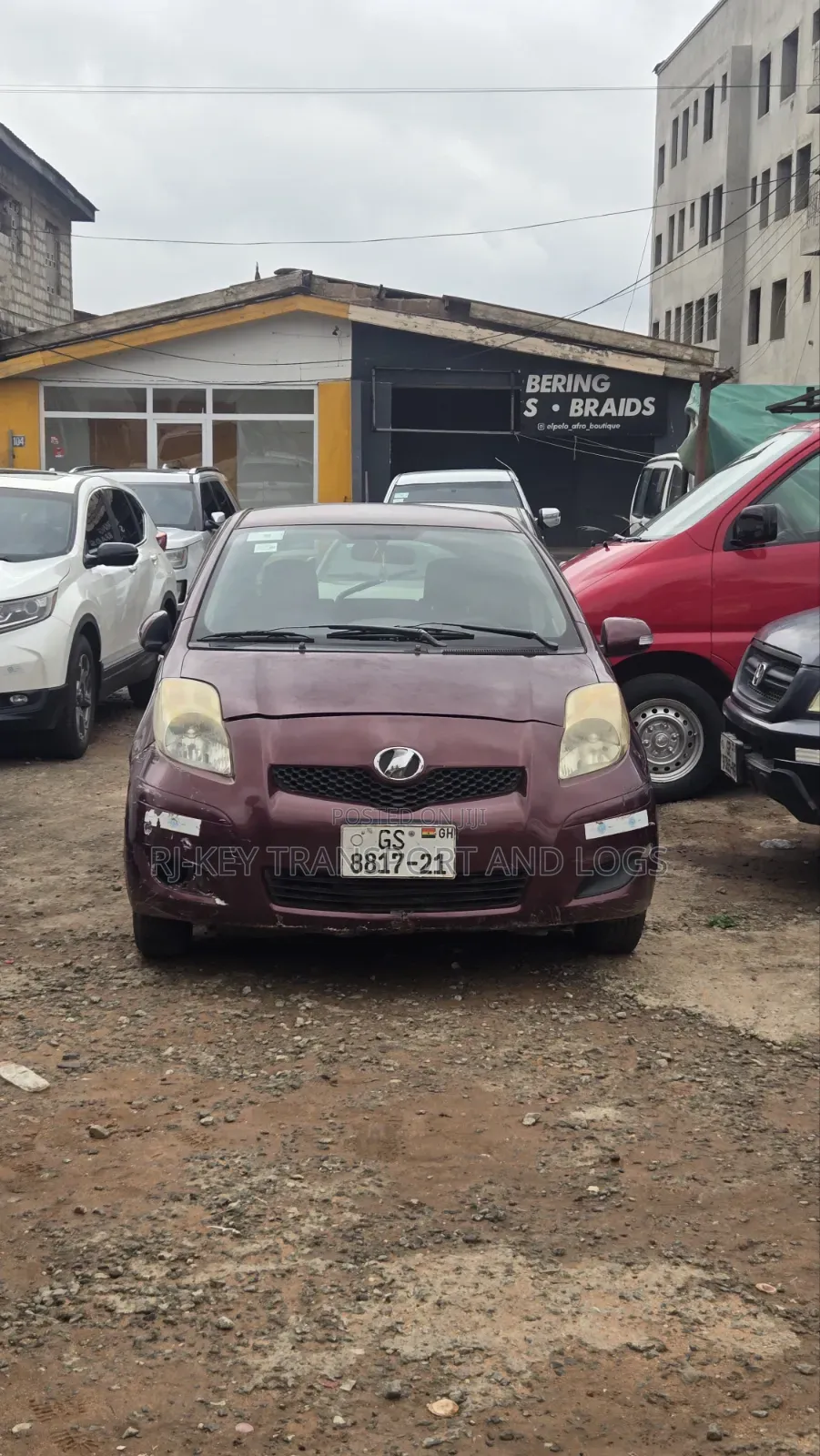 Toyota Vitz 2009 Brown