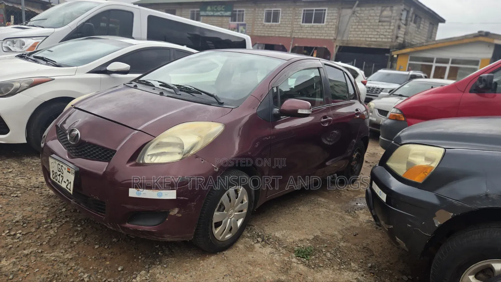 Toyota Vitz 2009 Brown