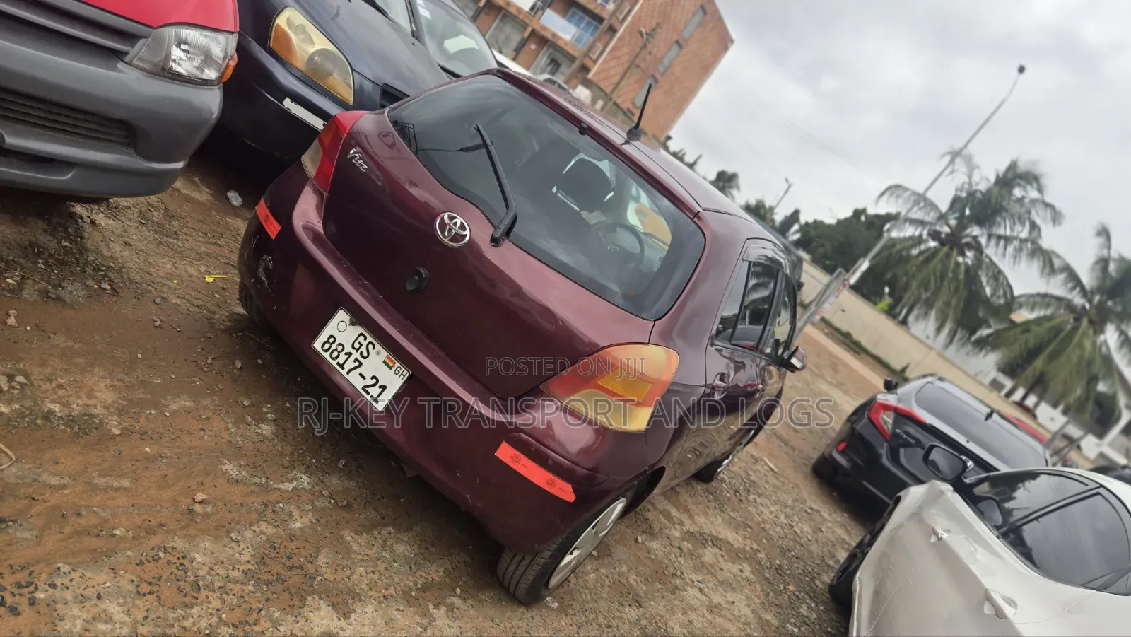 Toyota Vitz 2009 Brown