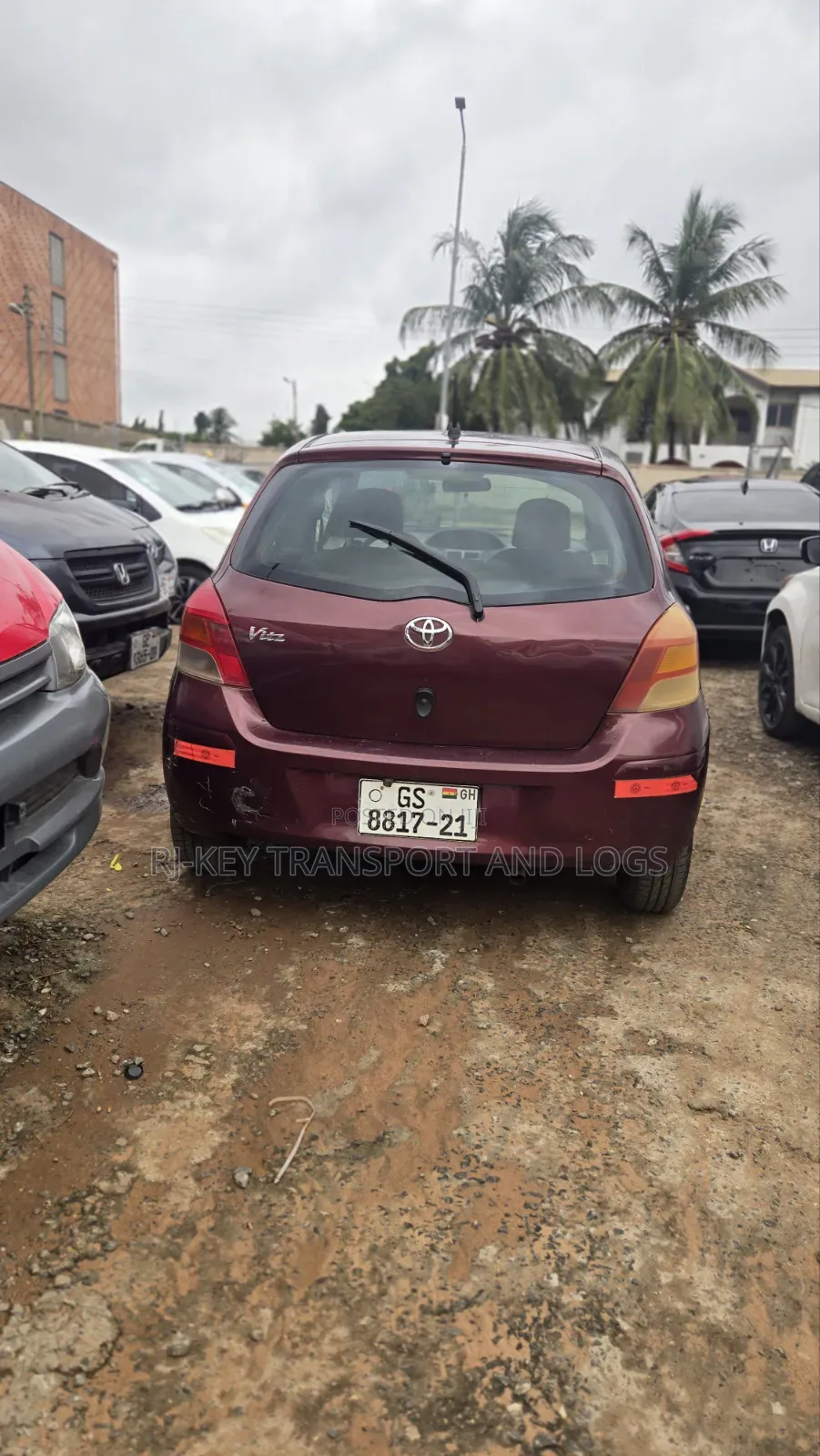 Toyota Vitz 2009 Brown