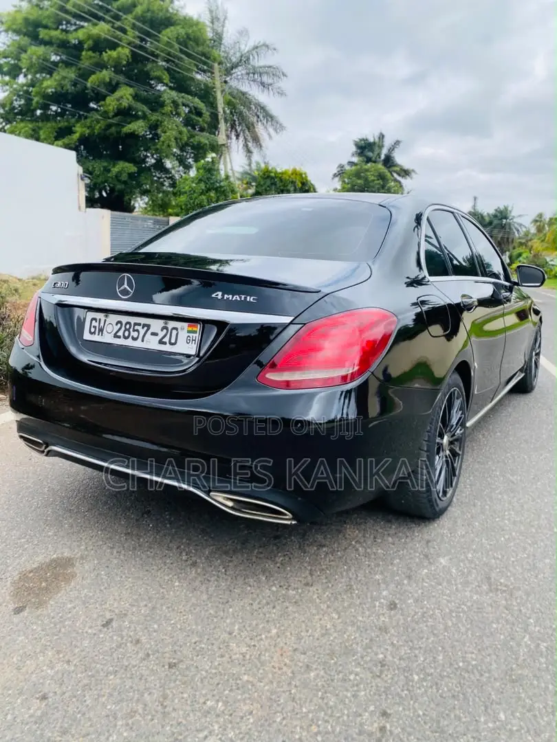 Mercedes-Benz C300 Sport 4Matic Sedan AWD (2.0L 4cyl 7A) 2017 Black