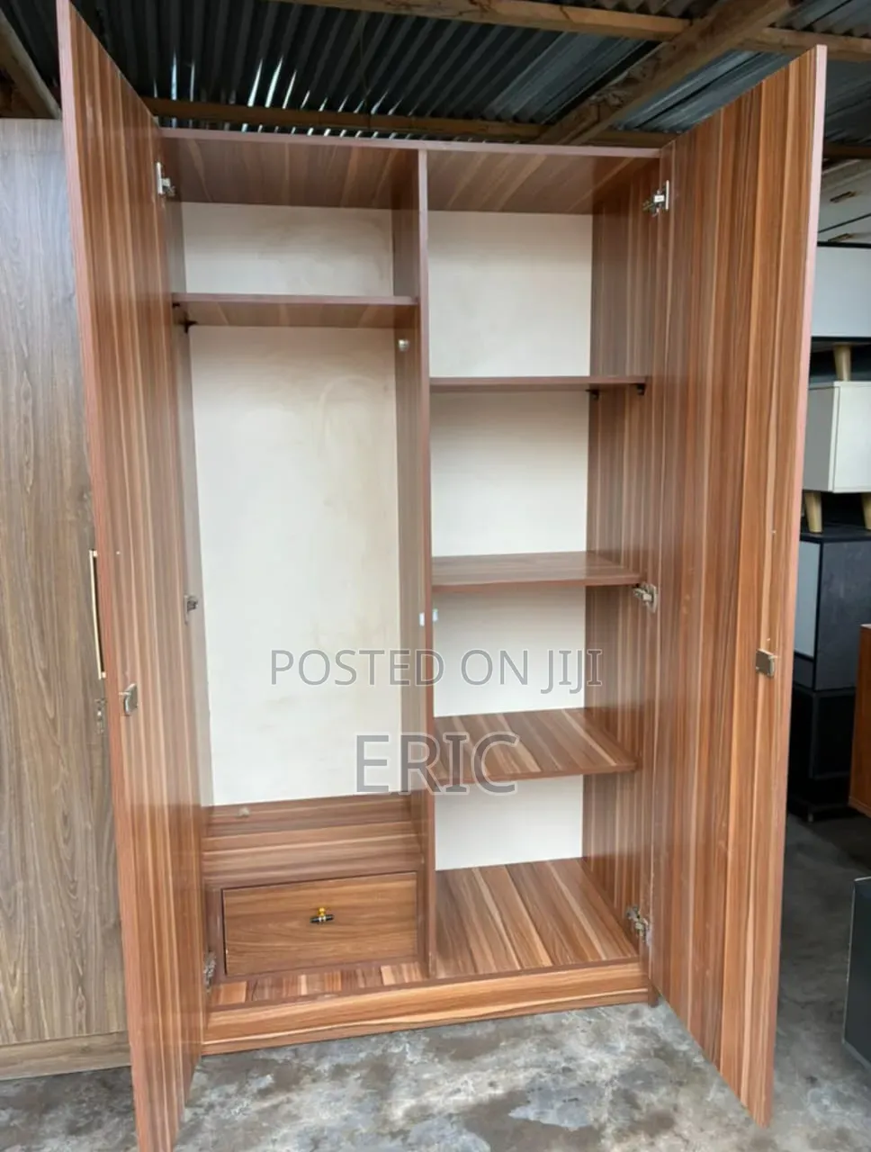 Laminated 2 in 1 Wardrobe