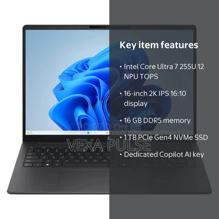 New Laptop HP OmniBook 5 16" 16GB Intel Core Ultra 7 SSD 1T