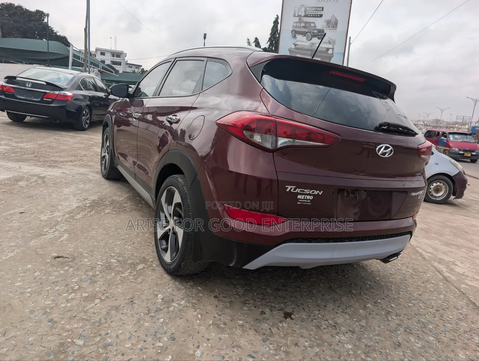 Hyundai Tucson Sport AWD 2017 Brown