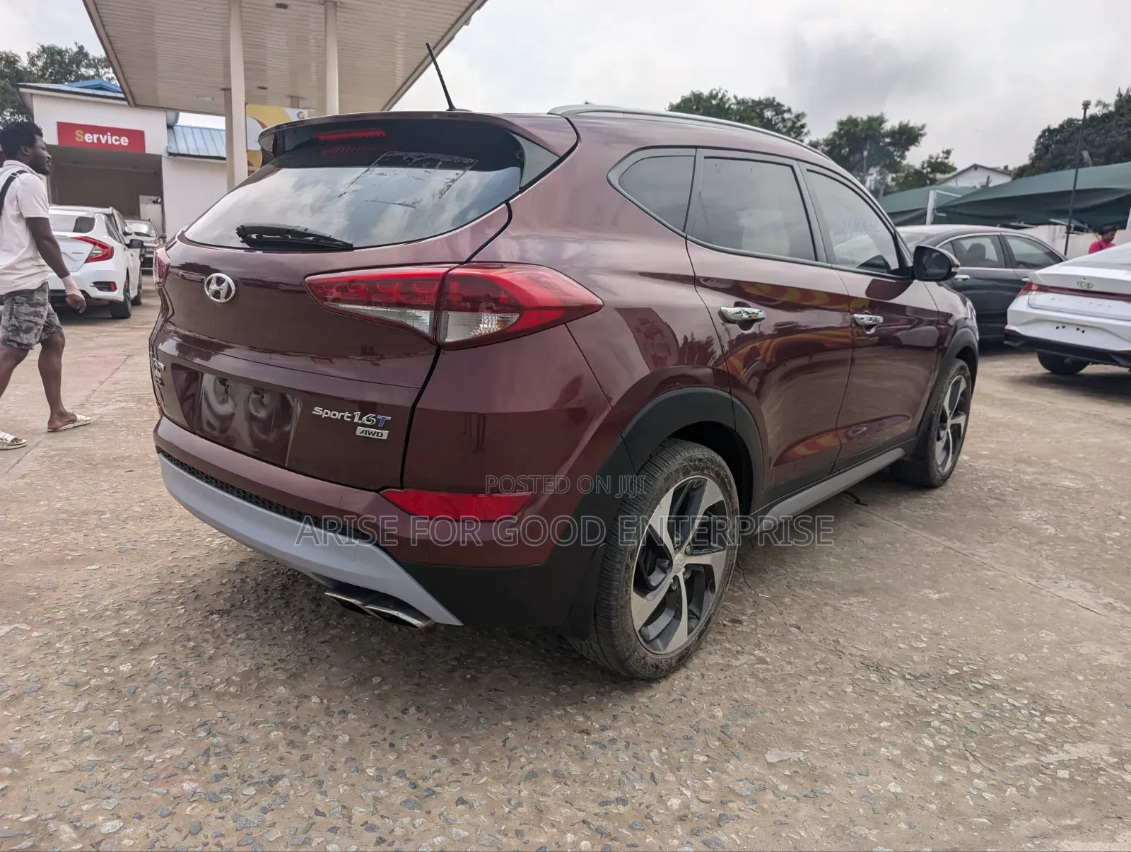 Hyundai Tucson Sport AWD 2017 Brown