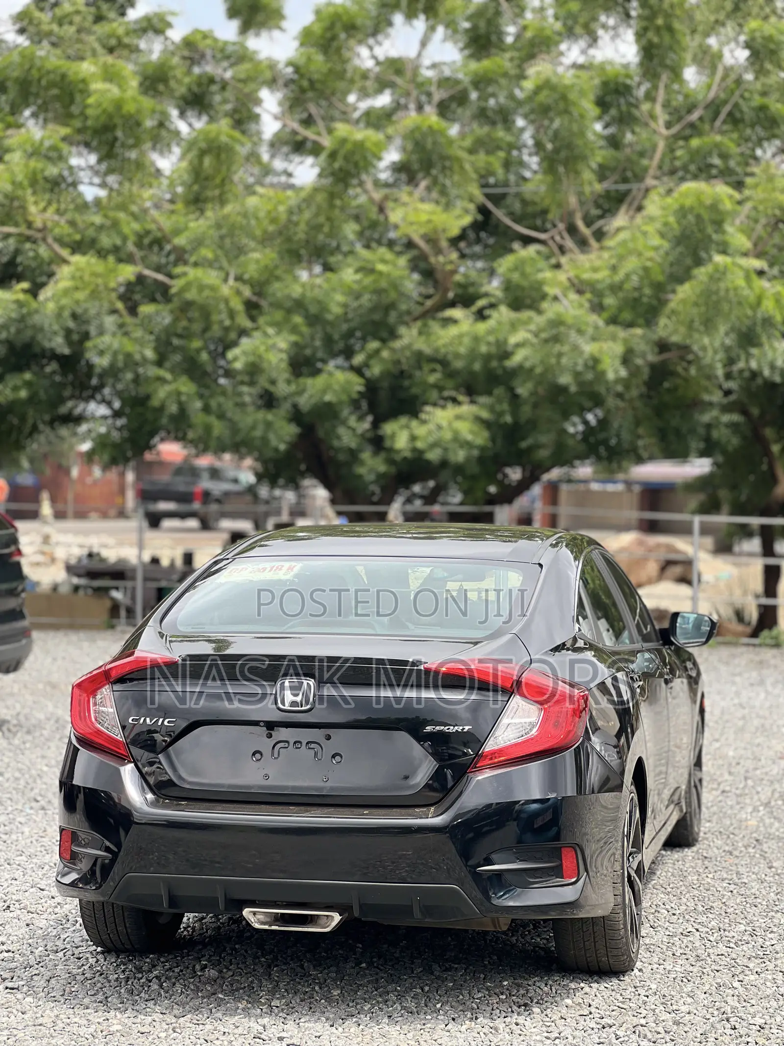 Honda Civic Sport Sedan 2019 Black