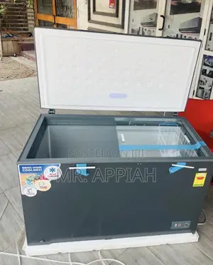 Classic Sufficient Nasco Single Door Chest Freezer(Gray)Nas-420 