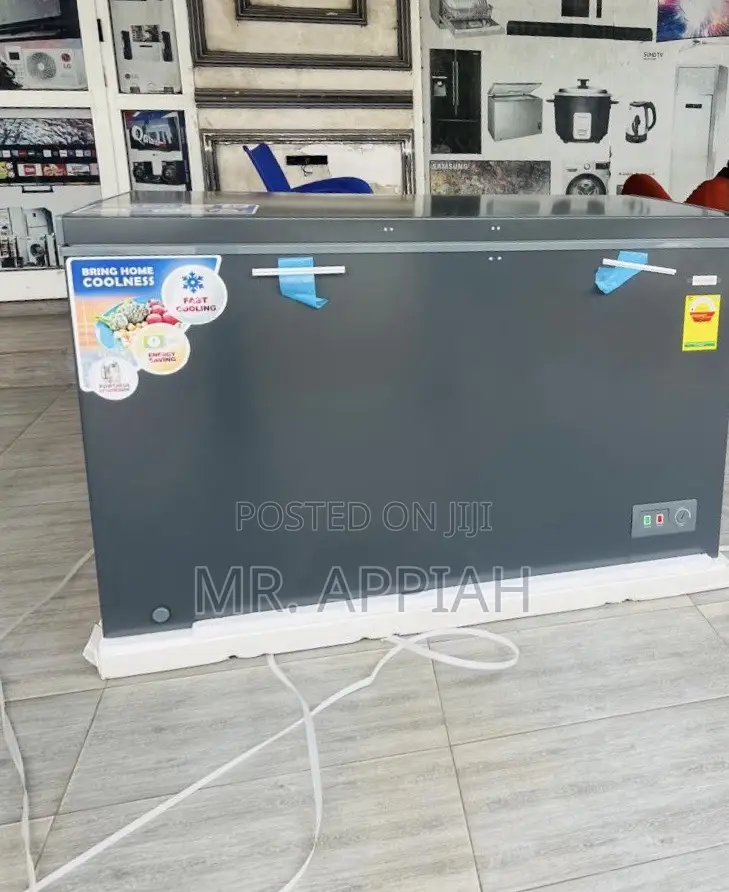 New Sufficient Nasco 380Liter Single Door Freezer With Glass Slide 