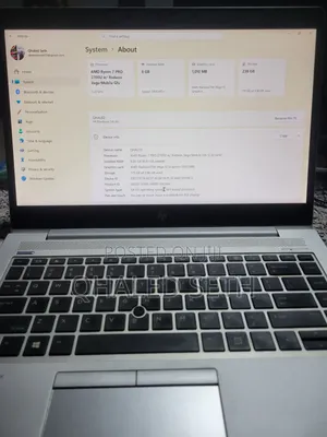 Laptop HP EliteBook 745 G5 16GB AMD Ryzen 7 SSD 256GB