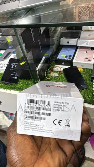 New Huawei Y9 2019 128 GB Black