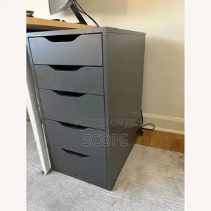 5 Drawer Under Desk Storage Cabinet