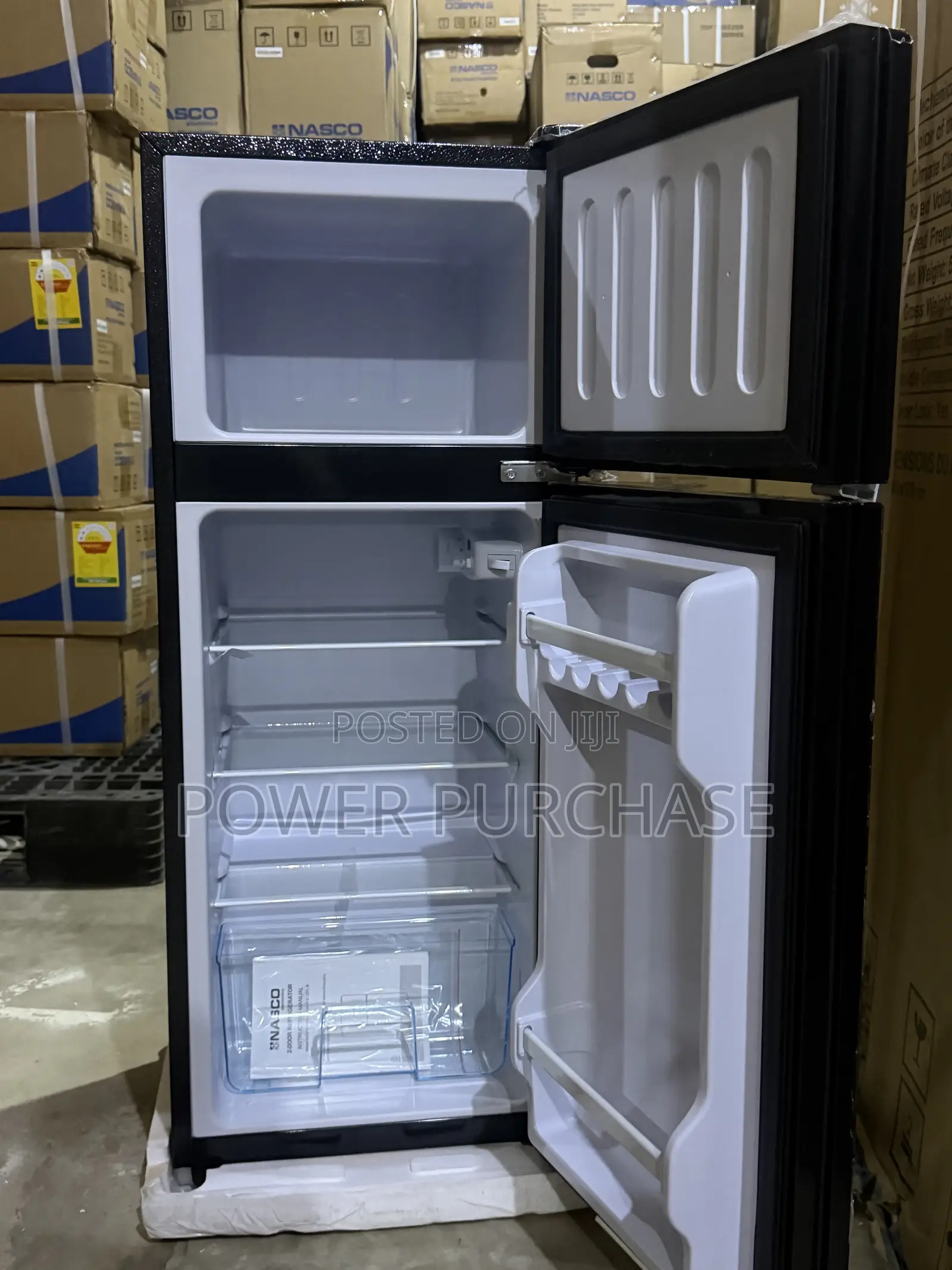 Nasco 102L 2-Star Table Top Refrigerator (NASF2-12FL-B)