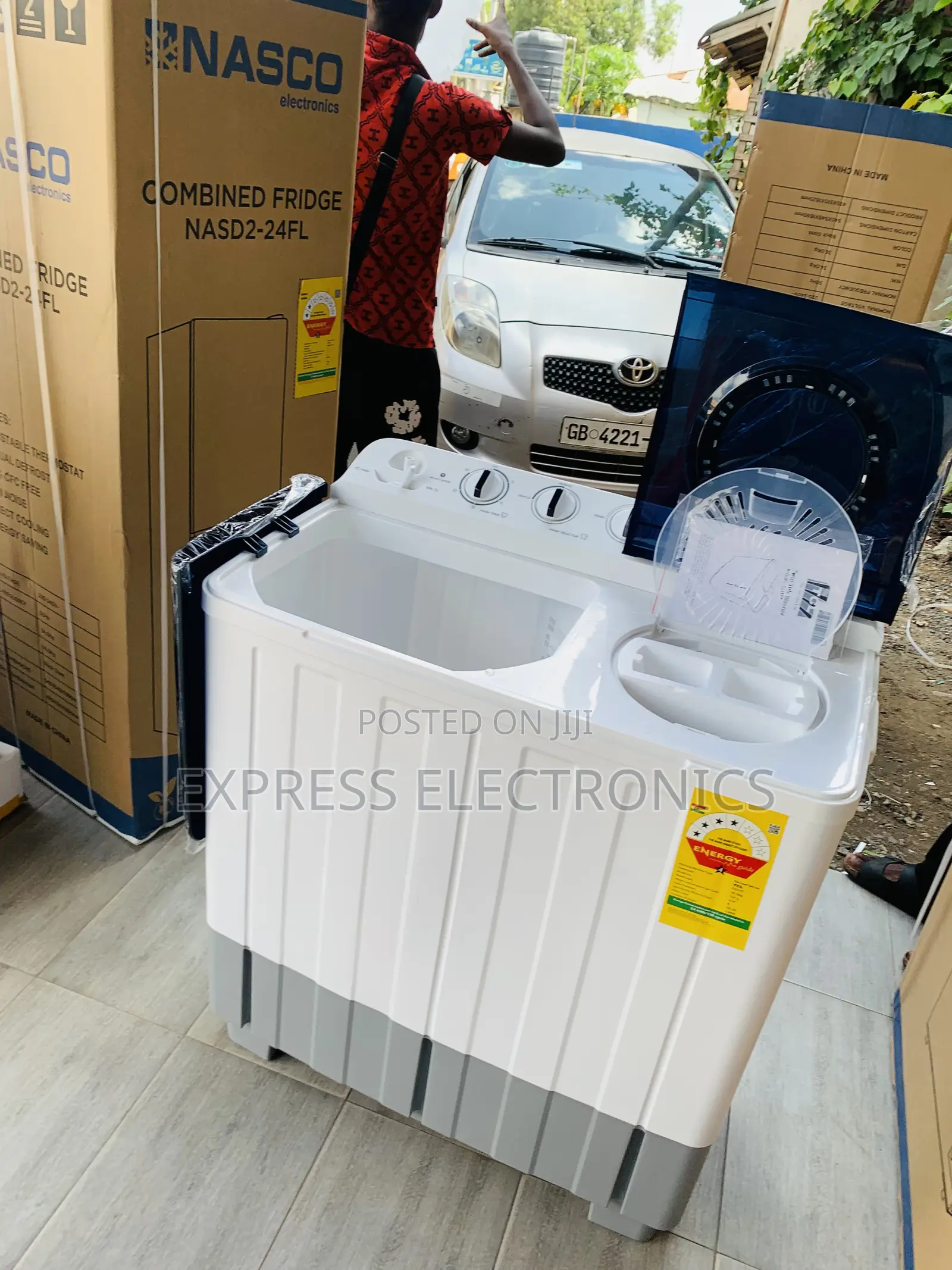 Ultra High Semi Automatic TCL 10.5hp Washing Machine