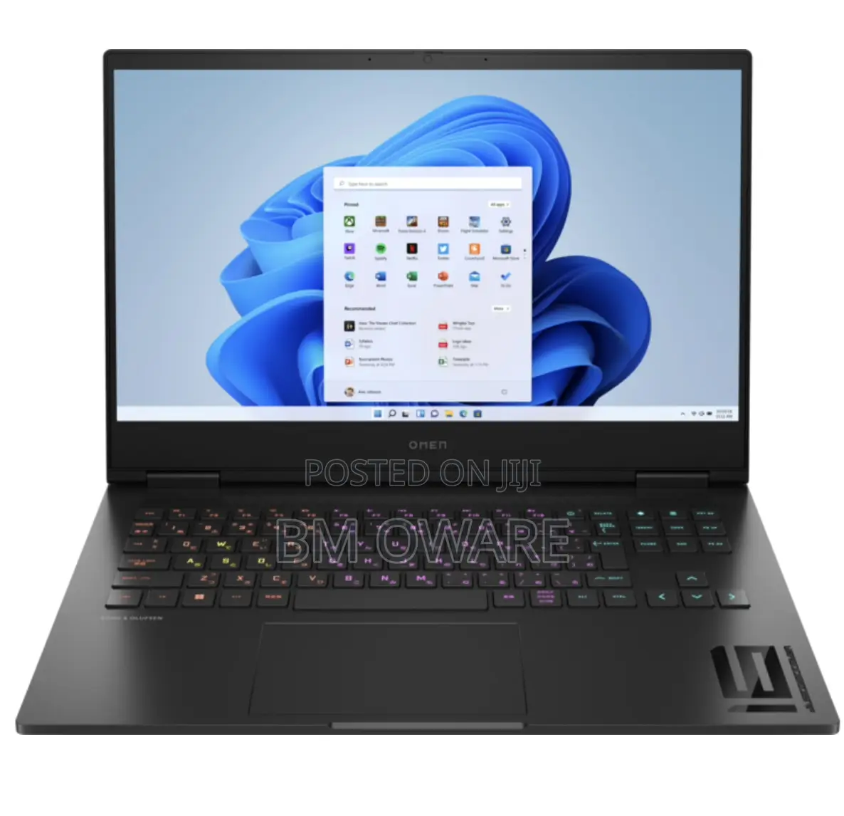 New Laptop HP Omen 16 16GB Intel Core i7 SSD 1T